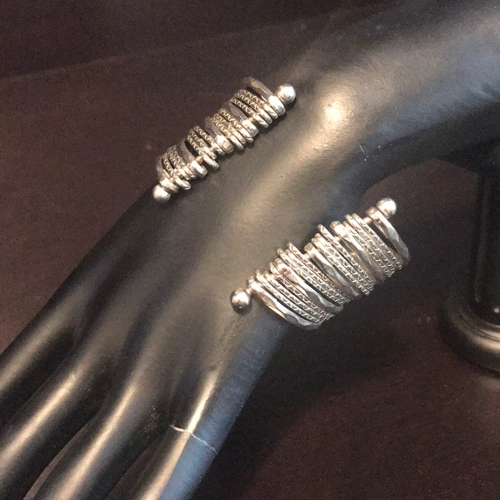 Assorted Silver Bracelets! Five Bracelets For $20! - image 4